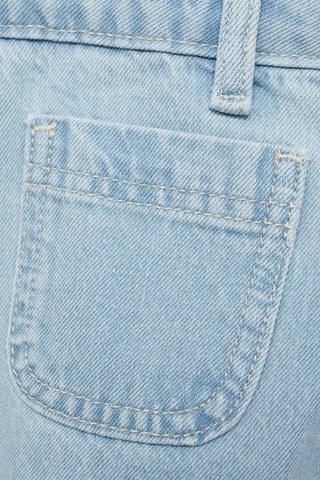 Short denim poches - Bleu