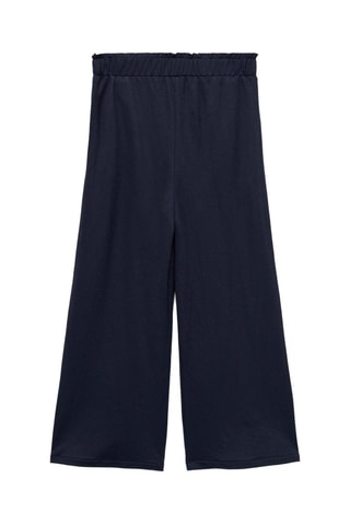Jupe-culotte fluide - Bleu