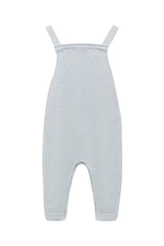 Salopette longue maille - Bleu