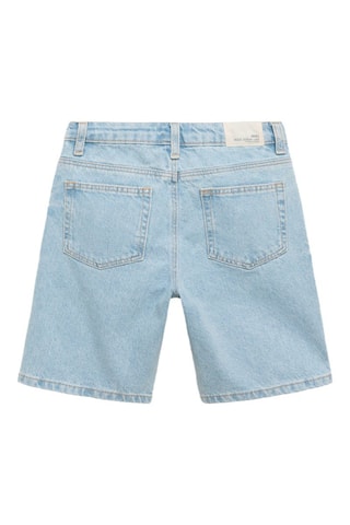 Bermuda jean - Bleu