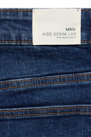 Bermuda jean - Bleu