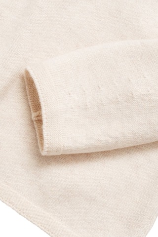 Pull-over maille fine boutons - Beige