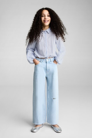 Chemise taille réglable - Bleu