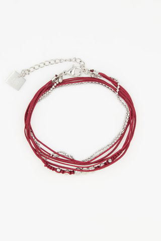 Pulsera de varias vueltas - Rojo