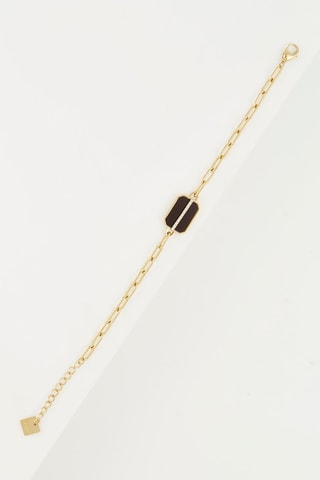 Pulsera Dorado y negro