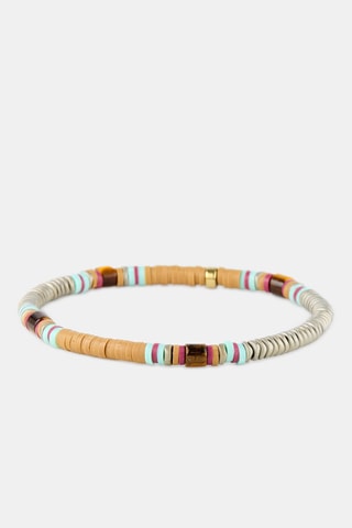 Pulsera - Marrón y celeste