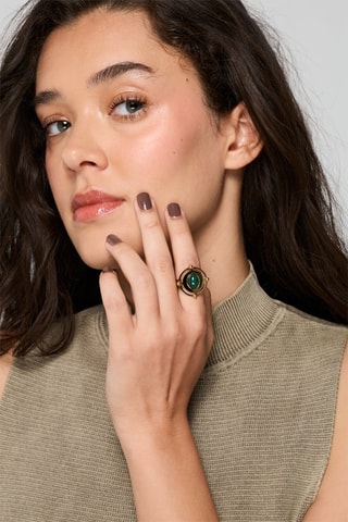 Bague - Malachite