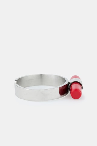 Bague - Argenté et corail