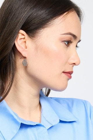 Pendientes Plateado
