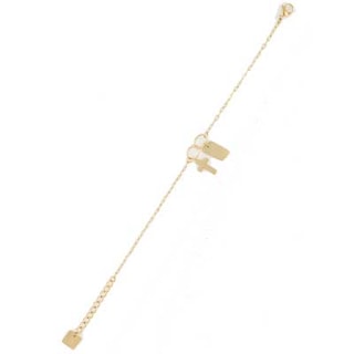 Pulsera - acero inoxidable dorado