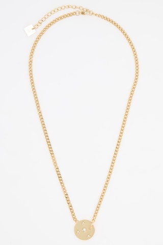 Collar - Dorado y blanco