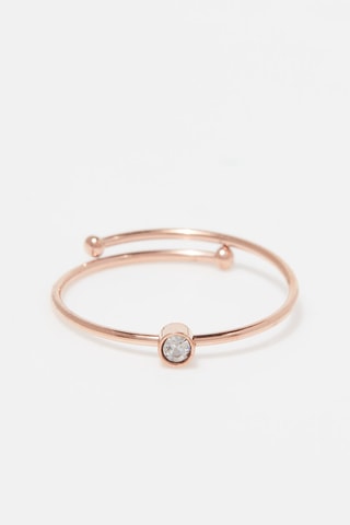 Anillo - Rosa dorado