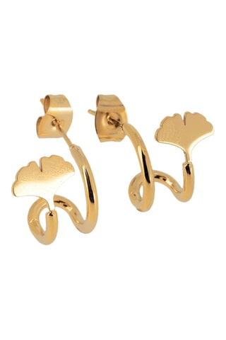 Pendientes Mini Bo - Dorado