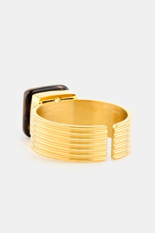 Anillo - Cuarzo ahumado