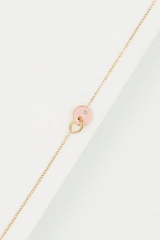 Pulsera Dorado y rosa