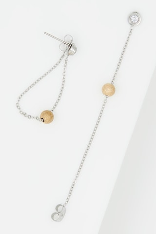 Pendientes Plateado y dorado