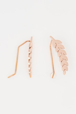 Pendientes Rosa dorado
