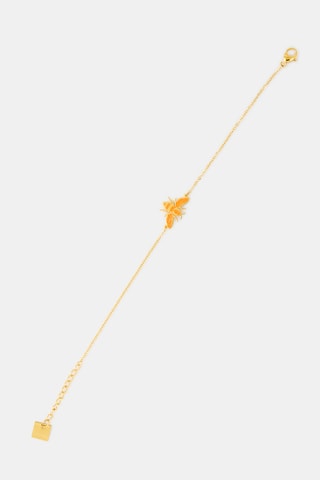 Pulsera - Dorado y naranja