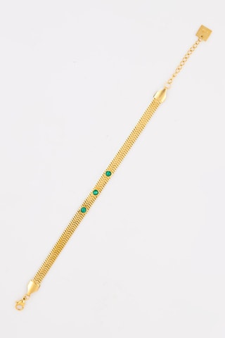 Pulsera Efia - Malaquitas