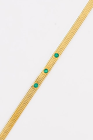 Pulsera Efia - Malaquitas