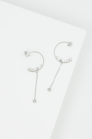 Pendientes Plateado