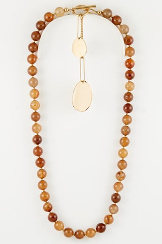 Collar Cuarzo ahumado