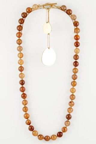 Collar Cuarzo ahumado