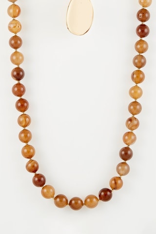 Collar Cuarzo ahumado