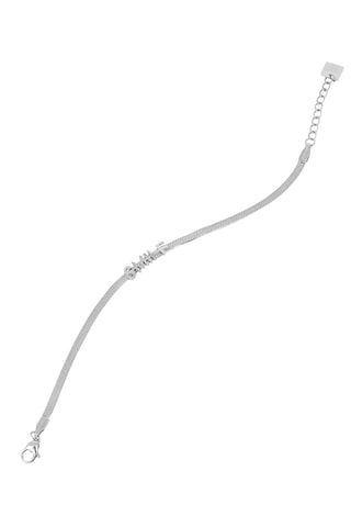 Pulsera Smiley - Plateado
