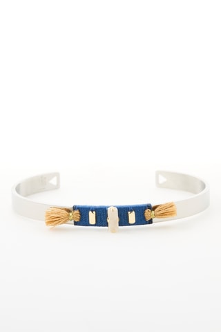 Pulsera - Plateado y azul