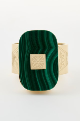 Anillo - Malaquita