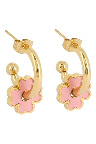 Criollas Flor - Dorado y rosa