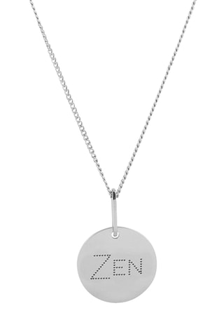 Collar Zen - Plateado
