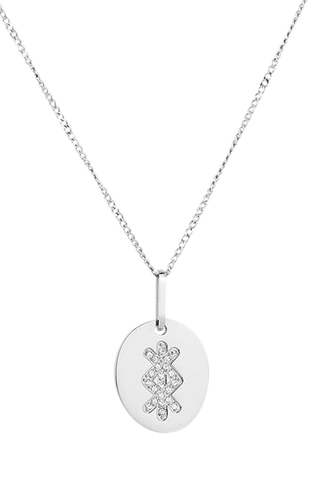 Collar Rune Protection - Plateado