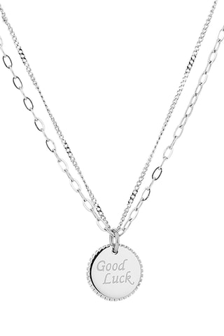 Collar Good Luck - Plateado