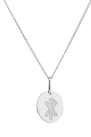 Collar Rune Amour - Plateado