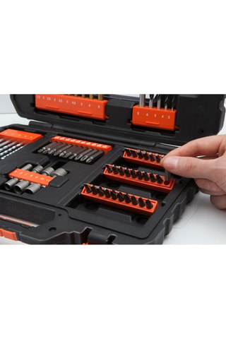 Coffret perçage et vissage Easy Grip Case - 76 pièces