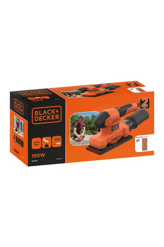Ponceuse vibrante 1/3 de feuille - 150 W - 2 accessoires