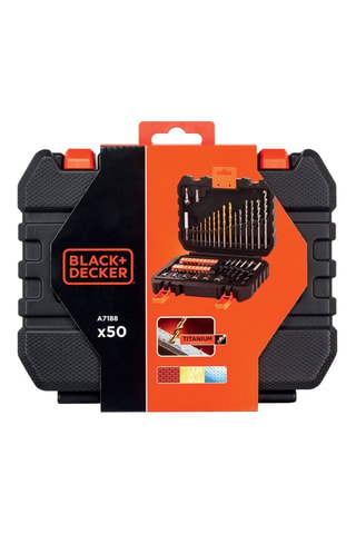 Outils de perçage et vissage - 50 pièces - Mallette de rangement