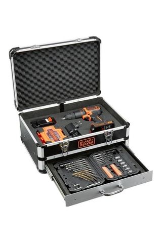 Perceuse à percussion sans fil - 18 V - 80 accessoires