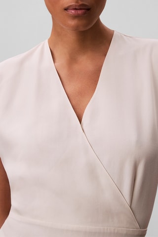 Robe midi - Ecru