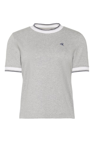 T-shirt - Gris clair chiné