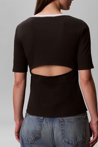 T-shirt slim - Noir