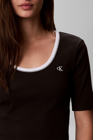 T-shirt slim - Noir