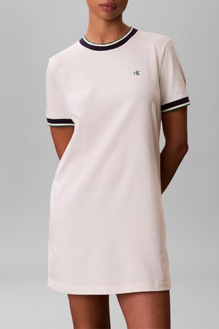 Robe t-shirt - Blanc cassé