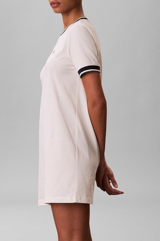 Robe t-shirt - Blanc cassé