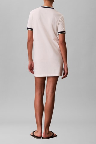 Robe t-shirt - Blanc cassé