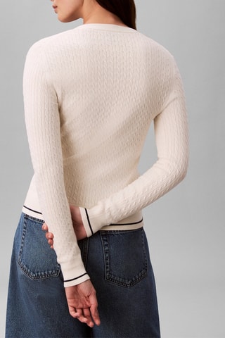 Gilet slim - Blanc cassé