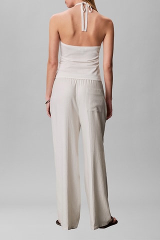 Pantalon en lin - Blanc
