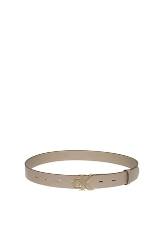 Ceinture en cuir - Taupe